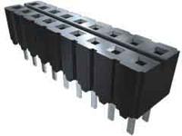 ces-103-01-t-s Samtec CES Series Straight Through Hole Mount PCB Socket, 3-Contact, 1-Row, 2.54mm Pitch, Solder Termination
