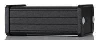 1457c801bk Hammond 1457 Series Black Aluminium Enclosure, IP65, Black Lid, 80 x 59 x 30.9mm