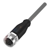 bcc08lp BALLUFF Female 4 way M12 to Male 4 way Unterminated Sensor Actuator Cable, 30 m