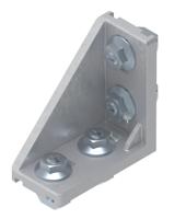 3842551604 Bosch Rexroth M8 Angle Bracket, Connecting Component, Strut Profile 40 mm, Groove Size 10mm