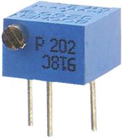 3266p-1-502lf 5kΩ, Through Hole Trimmer Potentiometer 0.25W Side Adjust Bourns, 3266