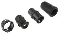 en3c2fx Switchcraft Circular Connector, 2 Contacts, Cable, Standard Connector, Socket, Female, IP68, IP69K, EN3 Series