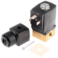 126091 Burkert Solenoid Valve , 2 Port, NC, 24 V dc 3.18 mm, 3.18 mm