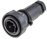 pxp701002pst1113 Bulgin Circular Connector, 2 Contacts, Cable, Standard Connector, Plug, Male, IP66, IP68, IP69K, Buccaneer 7000 Series