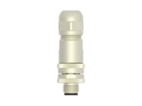 t4111012041-000 TE Connectivity Circular Connector, 4 Contacts, Cable, M12 Connector, Plug, Male, IP67, T411 Series
