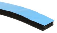 205-0984 RS PRO Black Foam Tape, 12.0mm x 15.0m, 4.80mm Thick