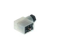 934459002-gml-216-nj-led-24-vr-ye-schwarz Hirschmann GML 2P+E DIN 43650 B, Female Solenoid Valve Connector, 24 V Voltage