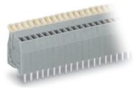 234-202 WAGO 234 Series PCB Terminal Block, 2-Contact, 2.5mm Pitch, Through Hole Mount, 1-Row, Push Button Termination