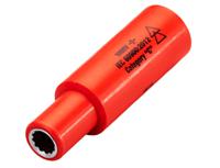 07302 ITL Insulated Tools Ltd 1/4 in Drive 5mm Insulated Deep Socket, 12 point, VDE/1000V, 65 mm Overall Length