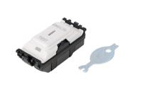 k4898el-whi MK Electric 2 Way White Emergency Lighting Switch Grid Module 20A, Grid Plus Series