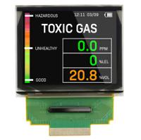 nhd-169-160128b NEWHAVEN DISPLAY INTERNATIONAL 1.69in Full Colour Passive matrix OLED Display 160 x 128pixels PCB Mount I2C, Parallel,