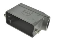 19300161541 HARTING Han B Side Entry Hood, M25 Thread, Side Entry
