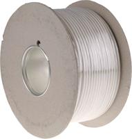 491-853 RS PRO 2182Y 0.5 mm² 2 Core Power Cable, H03VV-F, White PVC, 100m