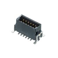 m55-7001242r HARWIN M55-700 Series Vertical Surface PCB Header, 12 Contact(s), 1.27 mm Pitch, 2 Row, Shrouded