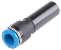 qs-12h-8 Festo QS Series Reducer Nipple, Push In 12 mm to Push In 8 mm, Tube-to-Tube Connection Style, 130624