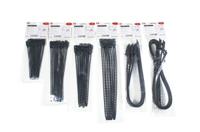115-11270-softfix-m-tpu-bk HellermannTyton Cable Tie, Releasable, 260mm x 11 mm, Black TPU, Pk-8