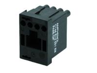 c146e12001e8 Amphenol Industrial Heavy Duty Power Connector Module, 13A, Male, C146 Series, 4 Contacts