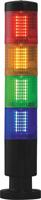 220-5037 RS PRO Red/Green/Amber/Blue Signal Tower, 4 Lights, 24 V, Screw Mount