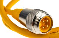 rsm-rkm-40-10m Turck Male 4 way Female 4 way Sensor Actuator Cable, 1 m
