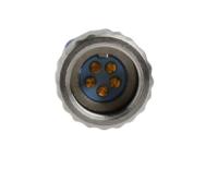 3-1437719-6 TE Connectivity Circular Connector, 5 Contacts, Cable, Subminiature Connector, Socket, Female, IP65, TRIAD 01 Series