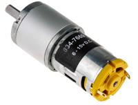 834-7669 RS PRO Brushed Geared DC Geared Motor, 7.85 W, 12 V dc, 2399 gcm, 228 rpm, 6mm Shaft Diameter