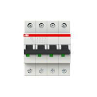 2cds254001r0164-s204-c16 ABB System Pro M Compact S200 MCB, 4P, 16A Curve C, 400V AC, 110V DC, 6 kA Breaking Capacity