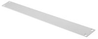 30118299 nVent SCHROFF RAL 7035 Light Grey Aluminium Front Panel, 1U, 483 x 43.6mm