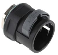 nvnv-m329-13 PMA Straight, Conduit Fitting, 29mm Nominal Size, M32, PA with metal thread, Black IP68 rating