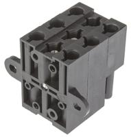 9303051530 Wieland ST18 Series Distribution Block, 5-Pole, Male to Female, 5-Way, 16A, IP20