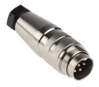 c09131h0071002 Amphenol Industrial, C 091 D 7 Pole M16 Din Plug, 5A, 300 V ac/dc IP67, Screw On, Male, Cable Mount