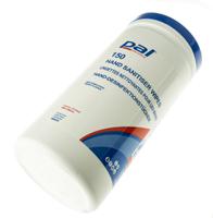 w68230 PAL 150 Wet Hand Wipes, Tub of 150, 200 x 200mm
