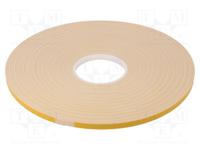 04952-00530-00 Tesa , 4952 White Foam Tape, 1.15mm Thick