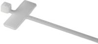 111-81821-it18r-pa66-na HellermannTyton Cable Tie, 100mm x 2.3 mm, Natural Polyamide 6.6 (PA66), Pk-100