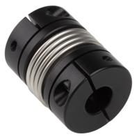 mbc25-12-10-a Ruland Bellows Coupling, 25mm Outside Diameter, 12mm Bore, 33.3mm Length Coupler