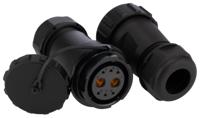 304-379 RS PRO Circular Connector, 8 Contacts, In-Line Cable Mount, SY29 Connector, Plug, Socket, Male/Female, IP68, SY29 Series