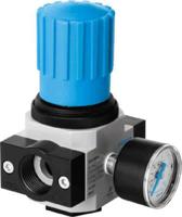 lr-12-d-maxi Festo G 1/2 Pneumatic Regulator - 0.5bar to 12bar, 16bar max. input, 186455