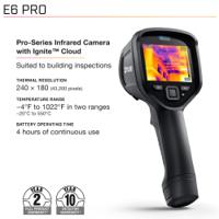 flir-e6-pro FLIR E6 Pro Thermal Imaging Camera with WiFi, -20 → +550 °C, 240 x 180pixel Detector Resolution