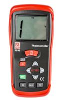123-1991 RS PRO RS42 Wired Digital Thermometer, K Probe, 2 Input(s), +1300 °C, +2000°F Max, ±0.5% + 1 °C, ±0.5% + 2 °F Accuracy