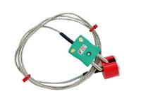 252-2418 RS PRO Type K Button Magnet Thermocouple 1m Length, 4.5mm Diameter → +250°C