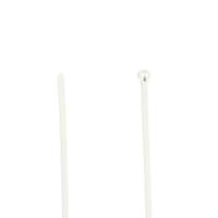 7tag009570r0002-ty23mfr Thomas & Betts Cable Ties, 92mm x 2.3 mm, White Nylon, Pk-100
