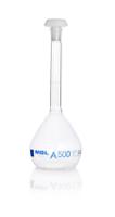 251-9418 RS PRO 500ml Borosilicate Glass Narrow Neck Volumetric Flask