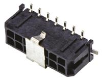 43045-1418 Molex Micro-Fit 3.0 Series Straight Surface PCB Header, 14 Contact(s), 3 mm Pitch, 2 Row, Shrouded
