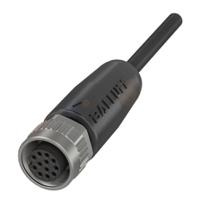 bcc06ul BALLUFF Female 4 way M12 to Male 4 way Unterminated Sensor Actuator Cable, 5 m