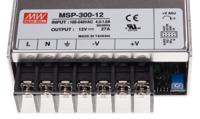 msp-300-12 MEAN WELL Switching Power Supply, MSP-300-12, 12V dc, 27A, 324W, 1 Output, 120 → 370 V dc, 85 → 264 V ac