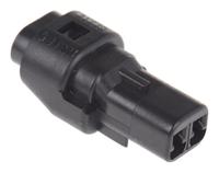 52266-0211 Molex, Mizu-P25 Male Crimp Connector Housing, 2.5mm Pitch, 2 Way, 1 Row