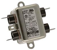 10vb1 TE Connectivity, Corcom B 10A 250 V ac 50/60Hz, Flange Mount RFI Filter, Fast-On
