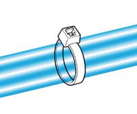 111-00525-t50r-pa46-na HellermannTyton Cable Tie, , 200mm x 4.6 mm, Natural PA46, Pk-100