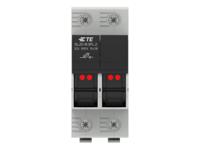 1snf100026r0000 TE Connectivity 30A Fuse Holder for 10 x 38mm Fuse, 2P, 600V