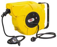 1241000300 brennenstuhl 16m 1 Socket Type F - German Schuko Cable Reel Cassette Reel, 230 V, IP44