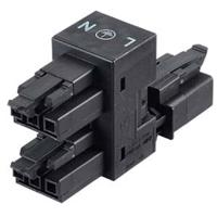 890-636 WAGO 890 Series WINSTA MINI H Distribution Connector, 3-Pole, Female, Male, 3-Way, Cable Mount, 16A